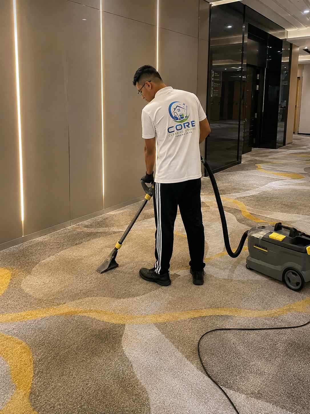 Commercial carpet cleaning in Subang Jaya