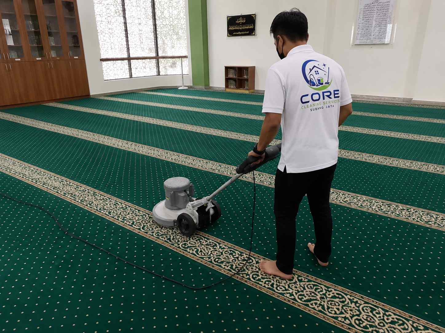 Mosque carpet cleaning in Subang Jaya