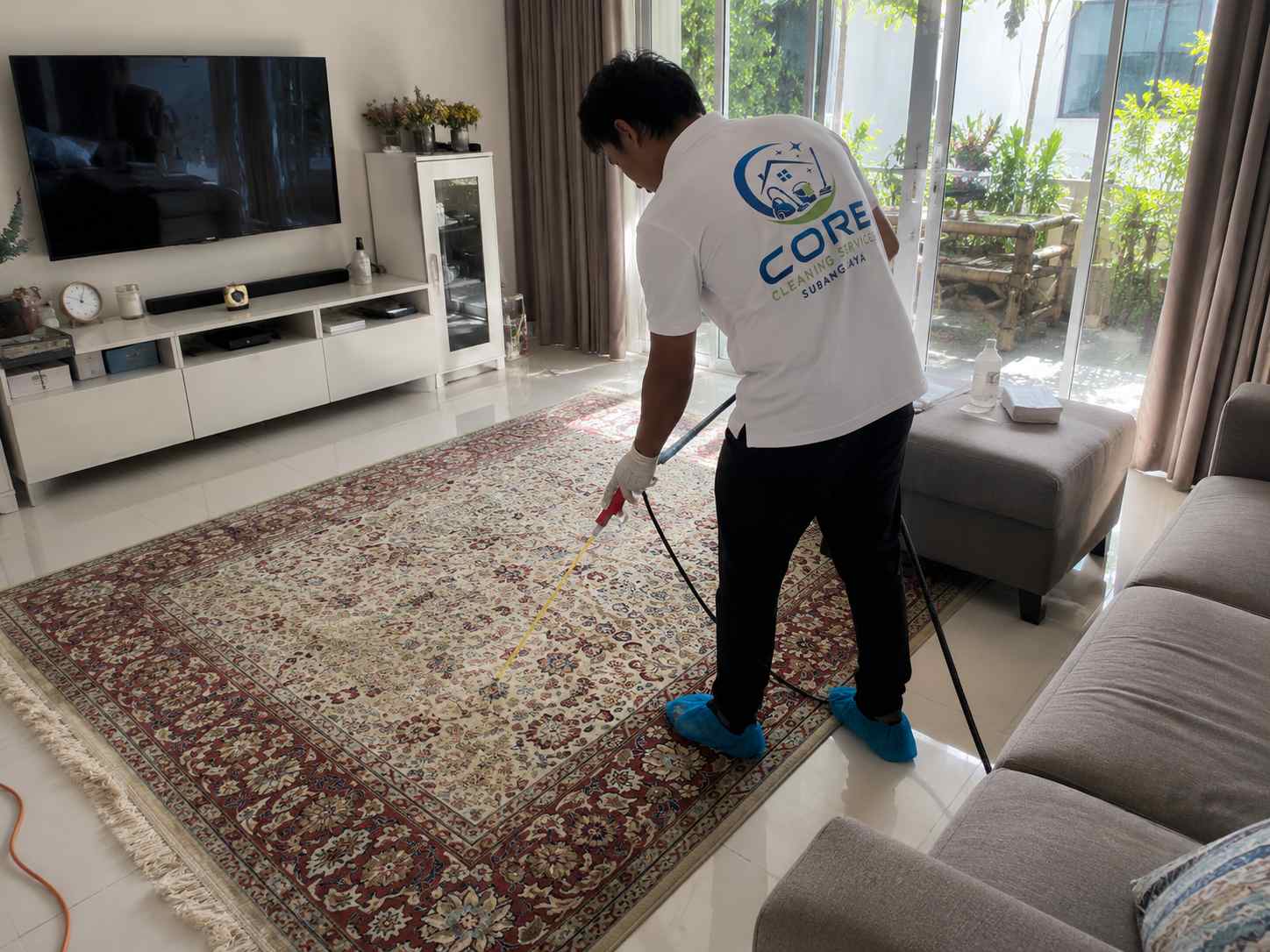 Core Cleaning Services Subang Jaya specialist at work in Subang Jaya